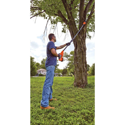 BLACK+DECKER 20V MAX* Lithium Pole Pruning Saw, LPP120