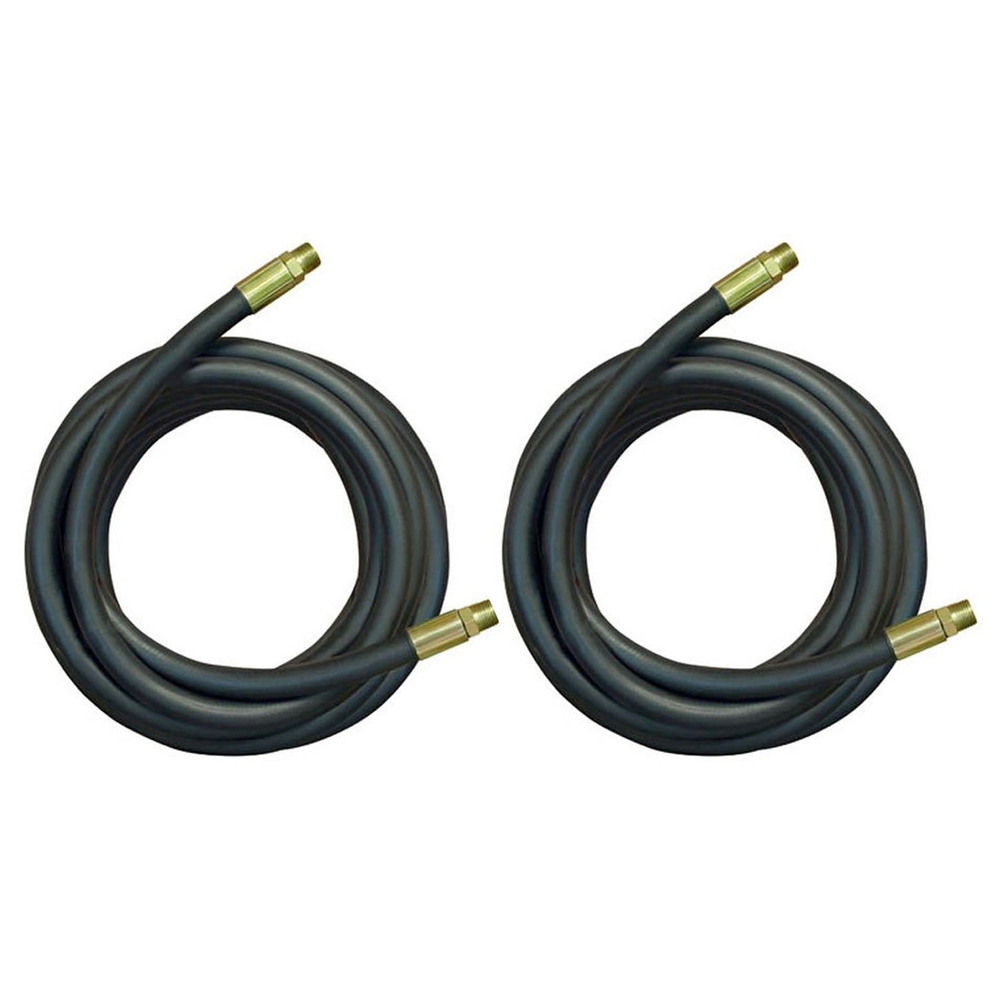 Apache 98398336-C 1/2" x 120" Hydraulic Hose, Male x Male Assembly (2 Pack)