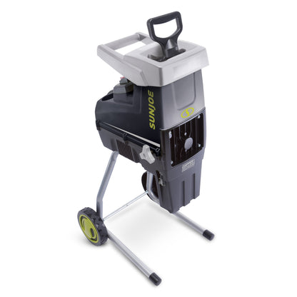 Sun Joe Silent Wood Chipper Shredder, 15 Amp Machine with 1.7" Cutting Diameter, CJ603E