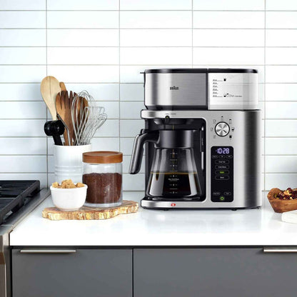Braun MultiServe Drip Coffee, Single Serve Brewer, KF9270SI