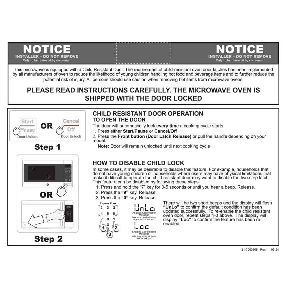 GE 1.1 cu. ft. Countertop Microwave Oven 950 Watts, Stainless Steel