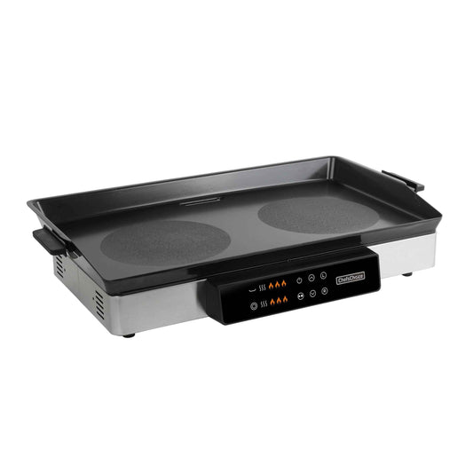 Chef'sChoice 2-in-1 Digital Griddle & Dual Burner, in Stainless Steel (GRCC2N1SS13)