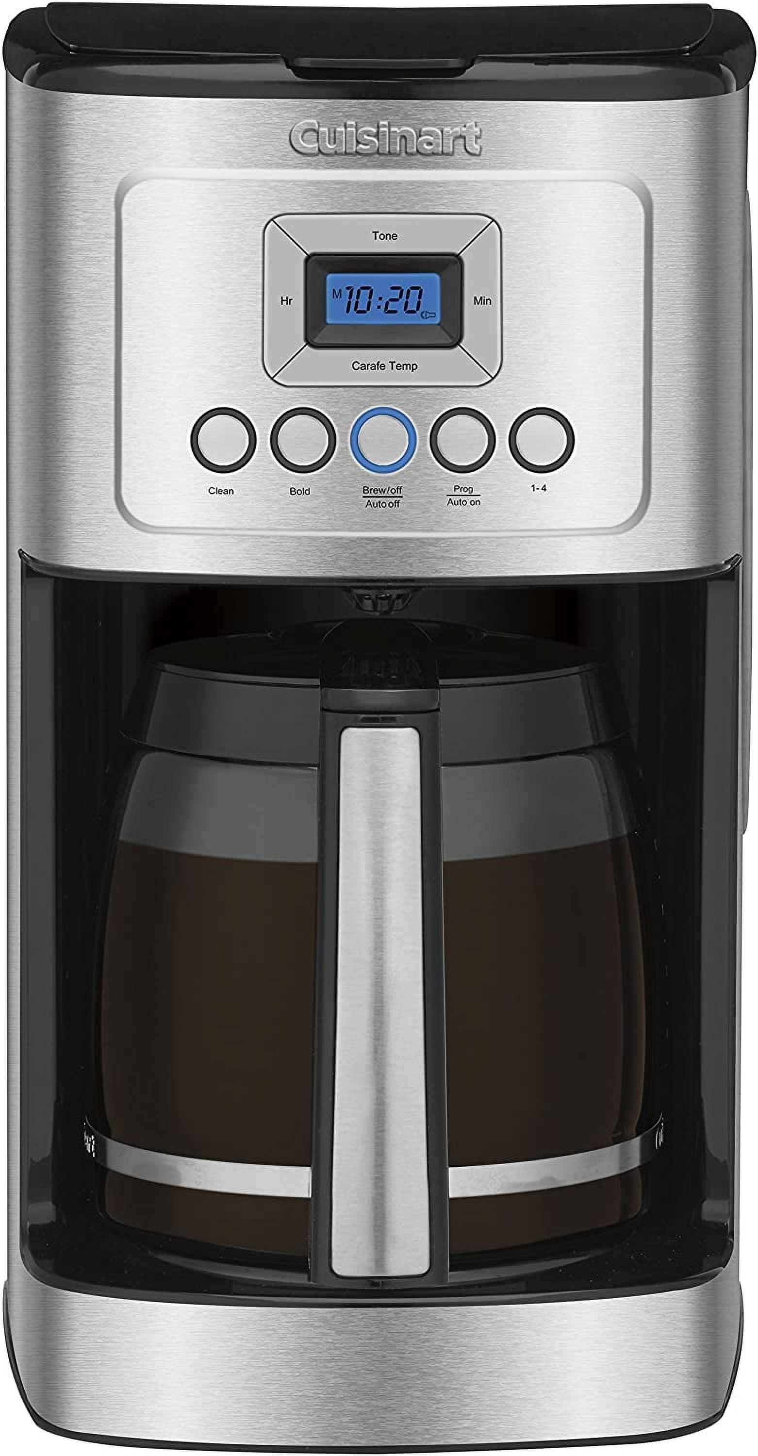 Cuisinart Stainless Steel 14-Cup Coffee Machine, Silver