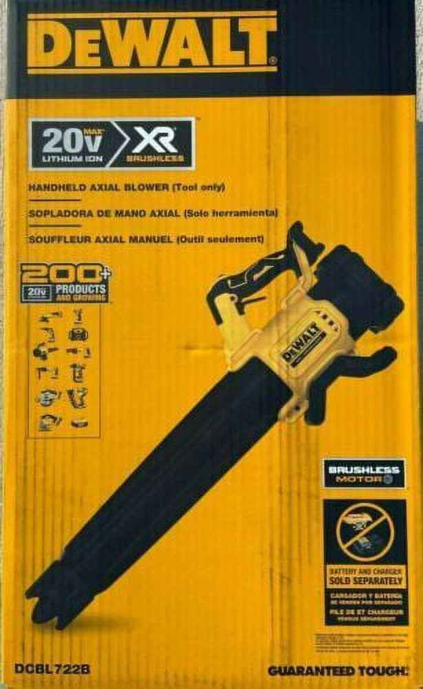 DeWALT DCBL722B 20V MAX XR Brushless Ergonomic Handheld Blower - Bare Tool
