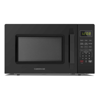 Farberware 1.1 Cu. Ft. 1000-Watt Compact Microwave Oven, Black