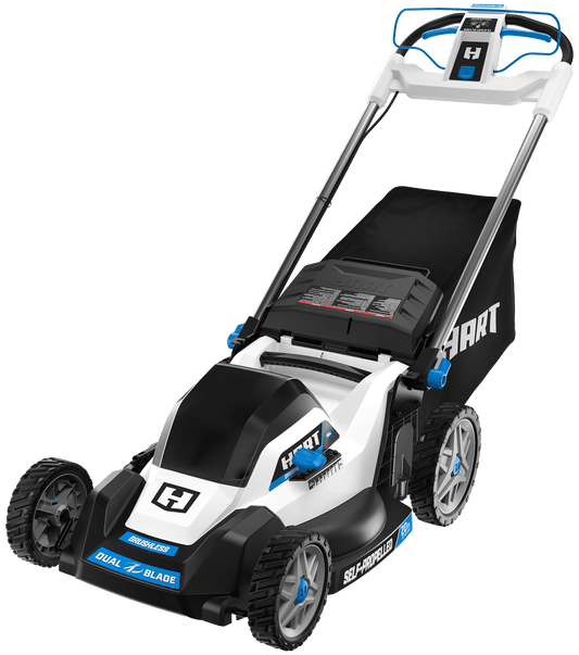 HART 40V 20" Self-Propelled Dual Blade Mower