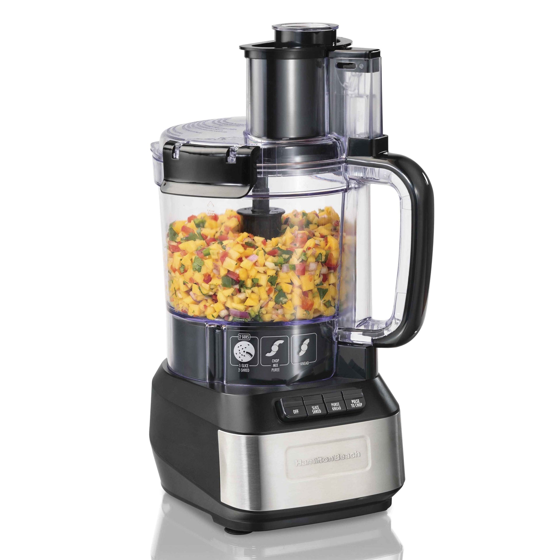 Hamilton Beach Stack & Snap Food Processor, 12 Cup Capacity, 70727G