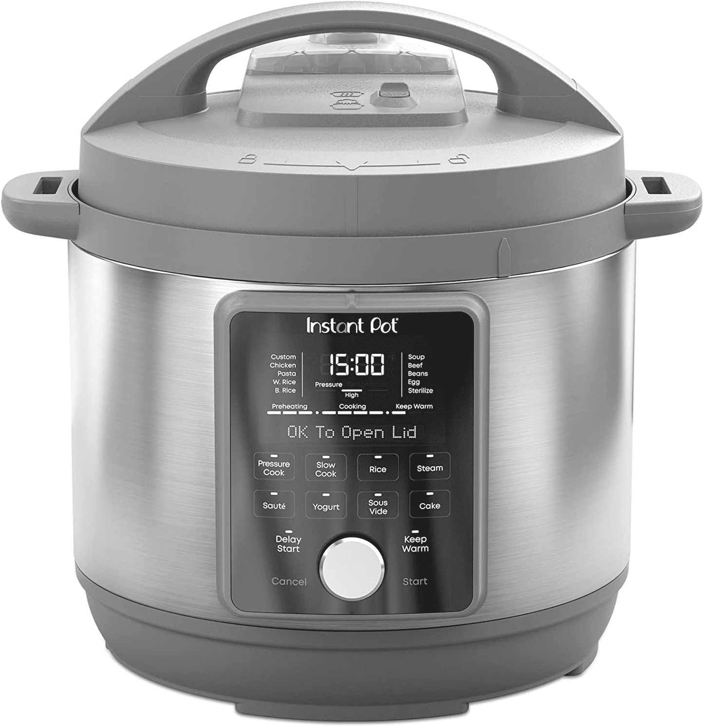 Instant Pot Duo Plus 6-quart Multi-Use Pressure Cooker with Whisper-Quiet Steam Release, V4
