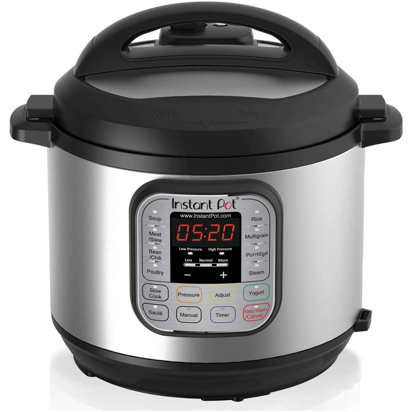 Instant Pot Duo 6-Quart 7-in-1 Electric Pressure Cooker, Slow Cooker, Rice Cooker, Steamer, Sauté, Yogurt Maker, Warmer & Sterilizer, Includes App With Over 800 Recipes, Stainless Steel