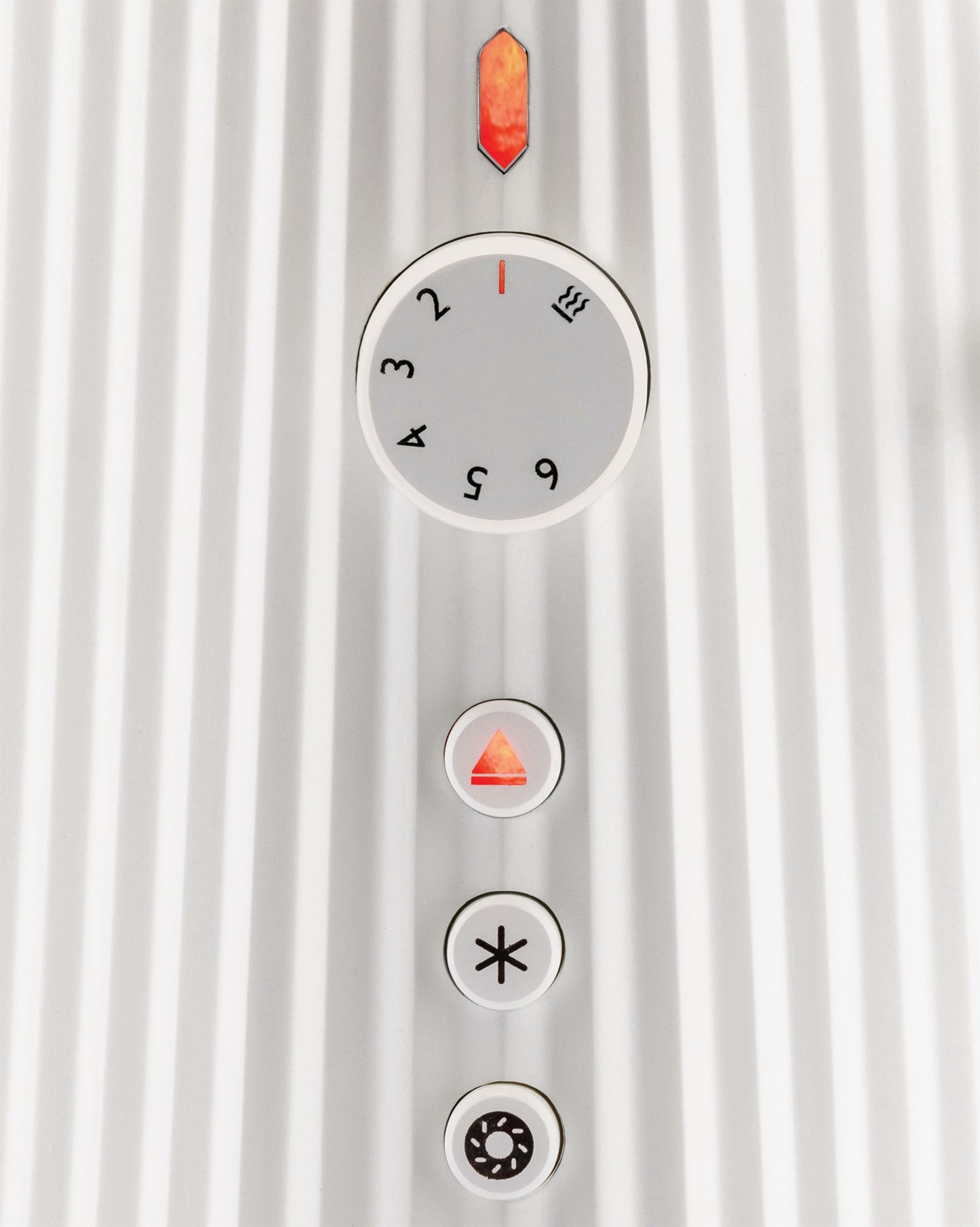 Alessi Plisse Toaster – White