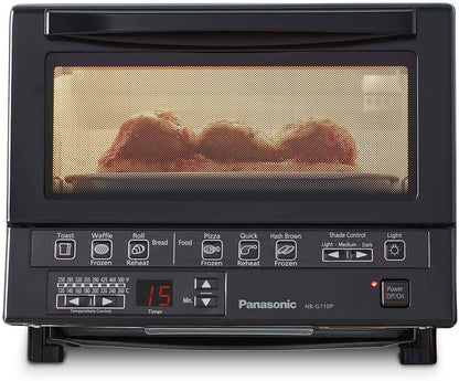 Panasonic FlashXpress 1300 W 4-Slice Black Toaster Oven