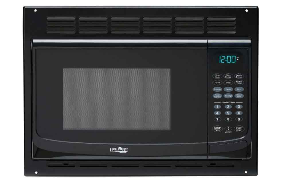 LaSalle Bristol High Pointe 1 Cubic Foot, 900 Watt RV Microwave Oven - Black (Part #520EM925AWWB)