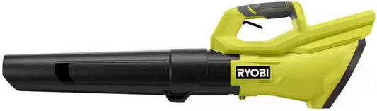 RYOBI 40-Volt Lithium-Ion Cordless Variable-Speed 120 MPH 550 CFM Leaf Blower (Tool-Only); Battery and Charger Not Included, Green, RY40LB01B