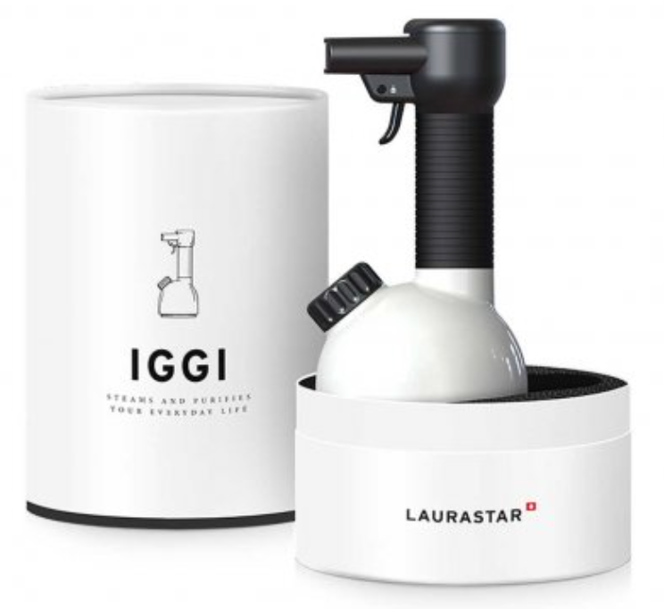 Laurastar Iggi Pressurized Sterilization Deodorizing Handheld Steamer – White