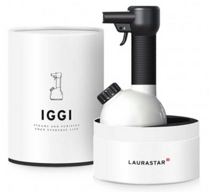 Laurastar Iggi Pressurized Sterilization Deodorizing Handheld Steamer – White