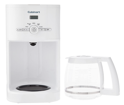 Cuisinart 12 Cup Programmable Coffeemaker – White
