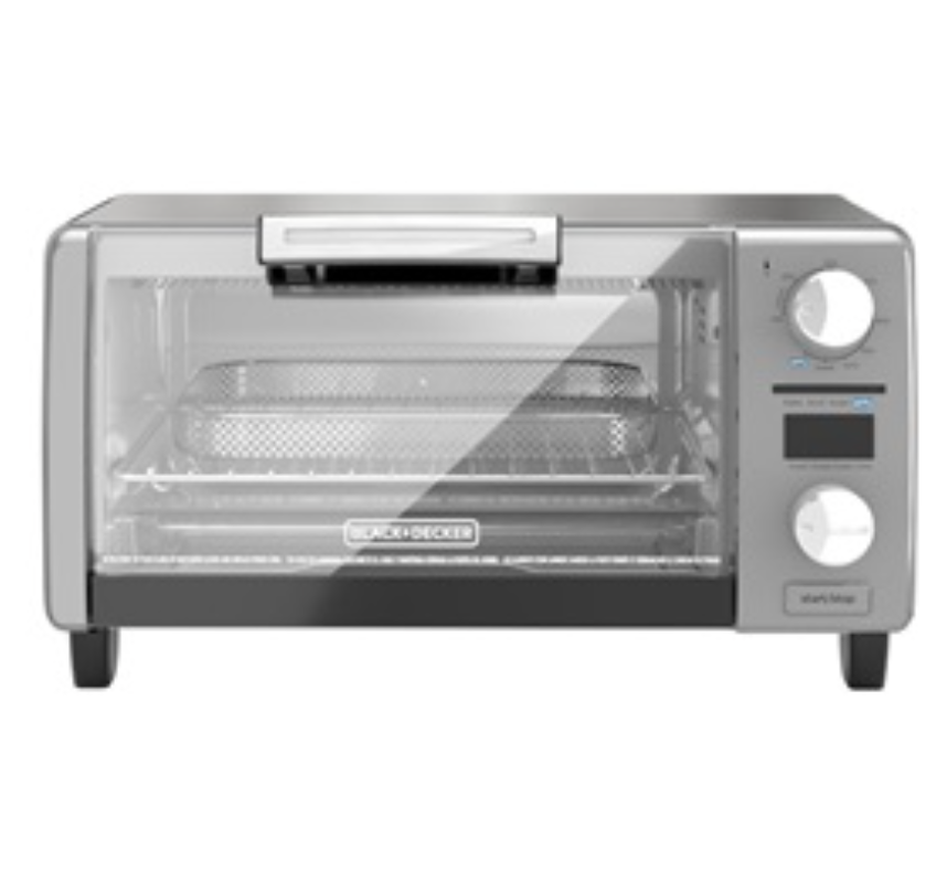 Black & Decker Crisp 'N Bake Air Fry Digital 4-Slice Toaster Oven