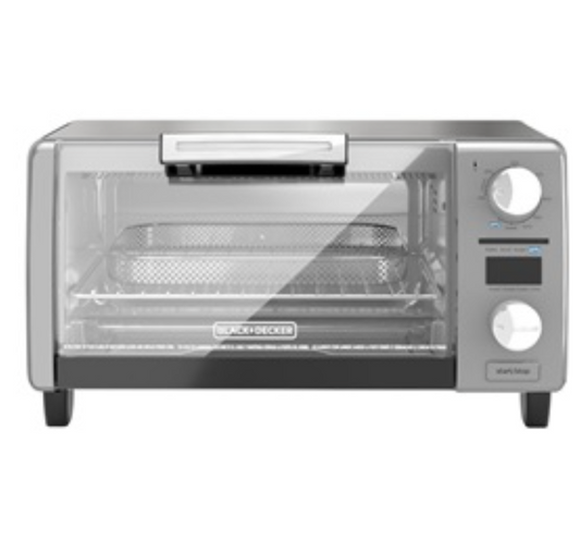 Black & Decker Crisp 'N Bake Air Fry Digital 4-Slice Toaster Oven