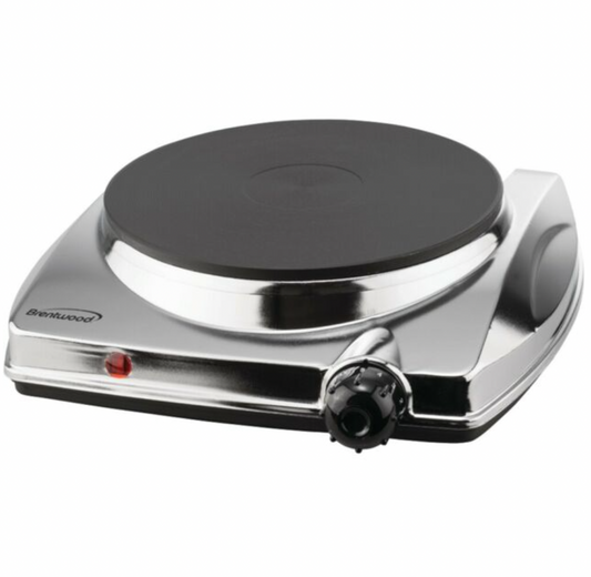 Electric Single-Burner Electric Hot Plate – 1,000-Watt