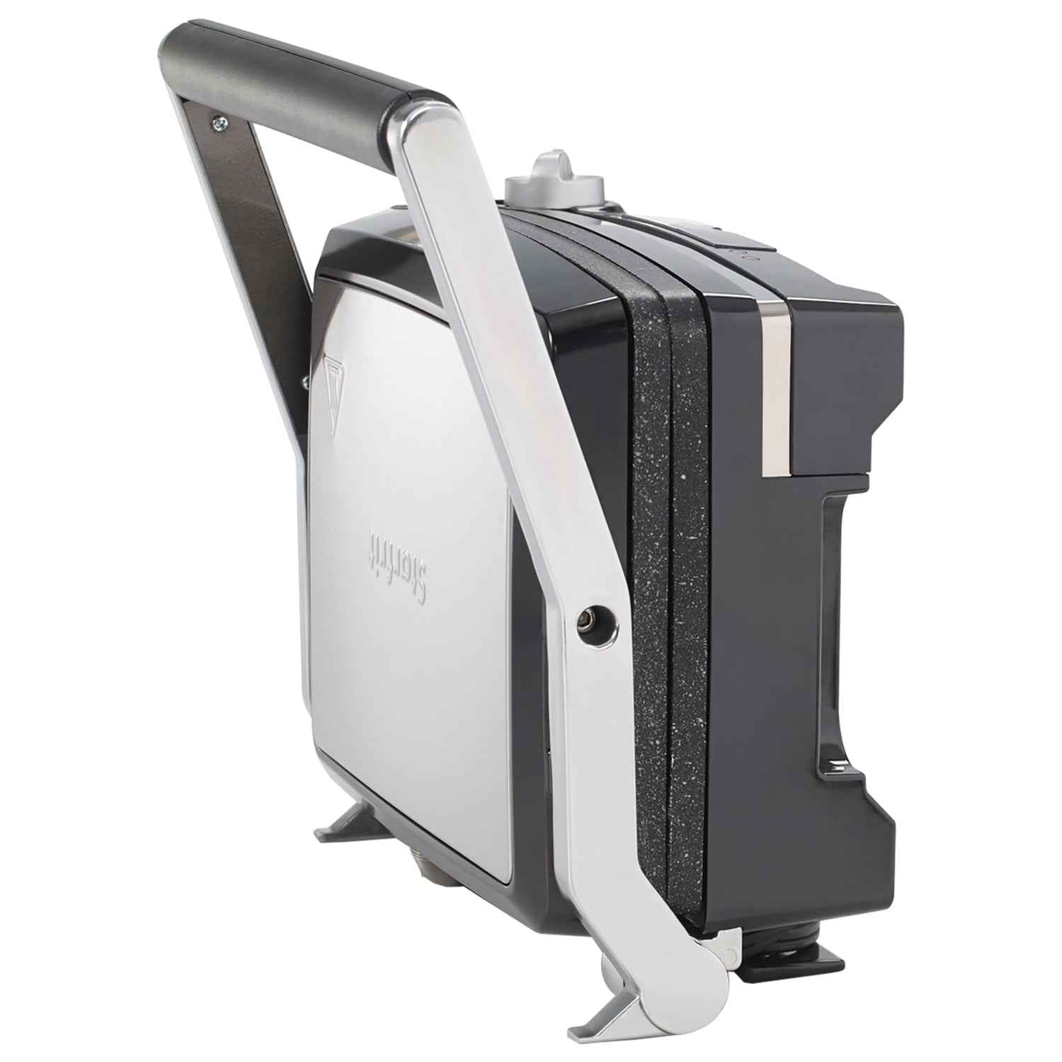 Starfrit 024505-002-0000 The Rock 1,500-Watt Panini Maker with Reversible Plates