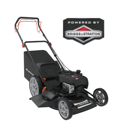 Yard Force YF22-3N1SP Self-Propelled Lawn Mower - 150cc Briggs & Stratton Engine, 22” Steel Deck, 3-in-1 Cutting System, Single-Lever Height Adjustment, Compact Fold Handle, 2-Year Warranty