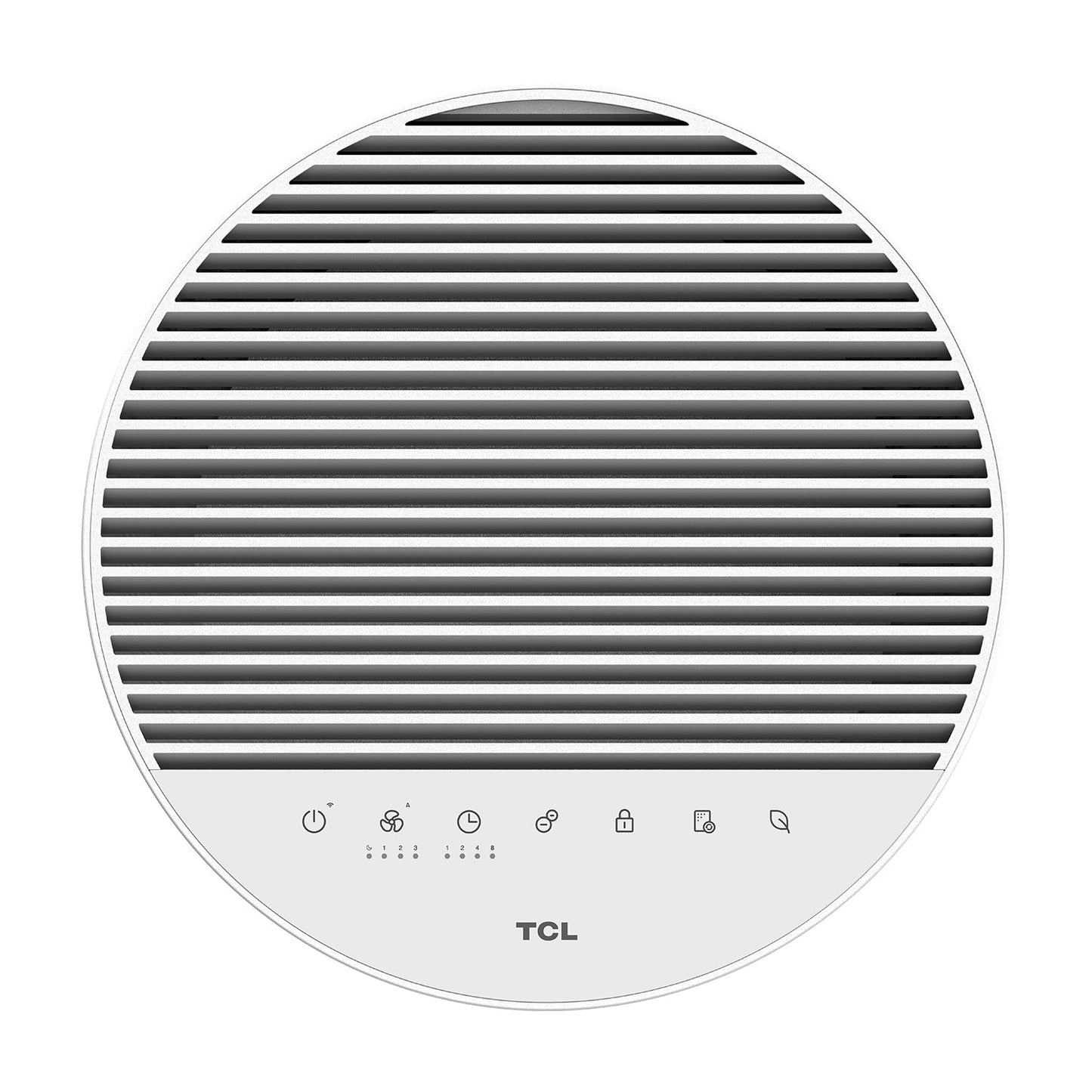 TCL A215W Breeva A2 Home HEPA H13 Filter Clean Compact Air Purifier 360, White