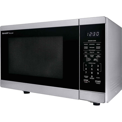 Sharp 1.4 cu ft Countertop Microwave Ovens in Stainless Steel