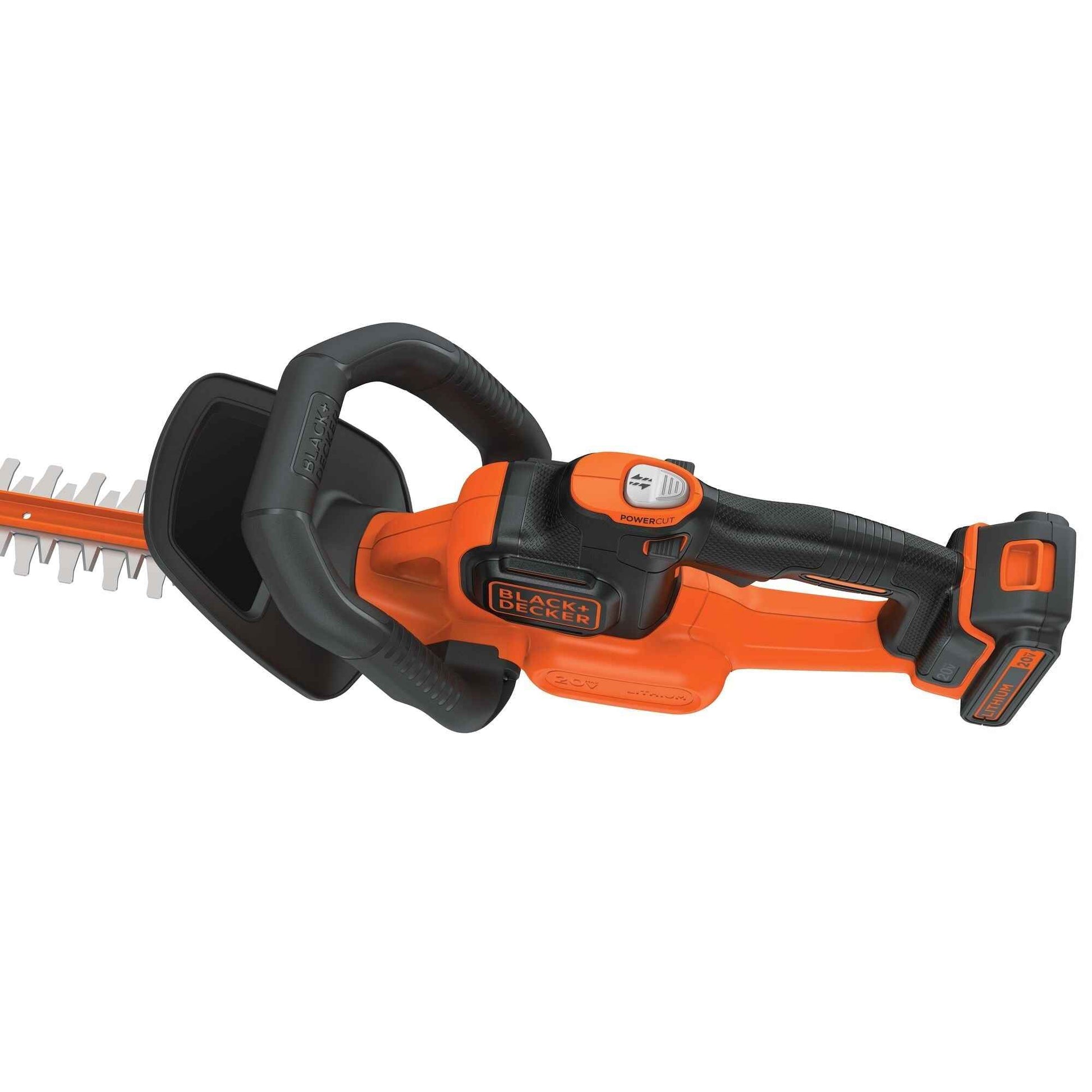 BLACK+DECKER 20V MAX* Lithium 22 In. Powercut Hedge Trimmer, (LHT321)