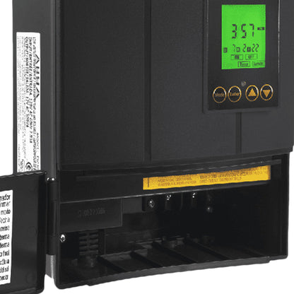 Fusion 120 Watts Low Voltage Stake Light Transformer with Built-In Timer, Black