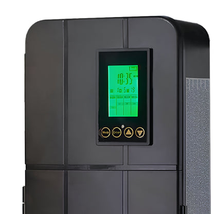 Fusion 120 Watts Low Voltage Stake Light Transformer with Built-In Timer, Black