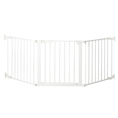 KidCo Custom Fit Auto Closing ConfigureGate Baby Gate with 30 Inch Door, White