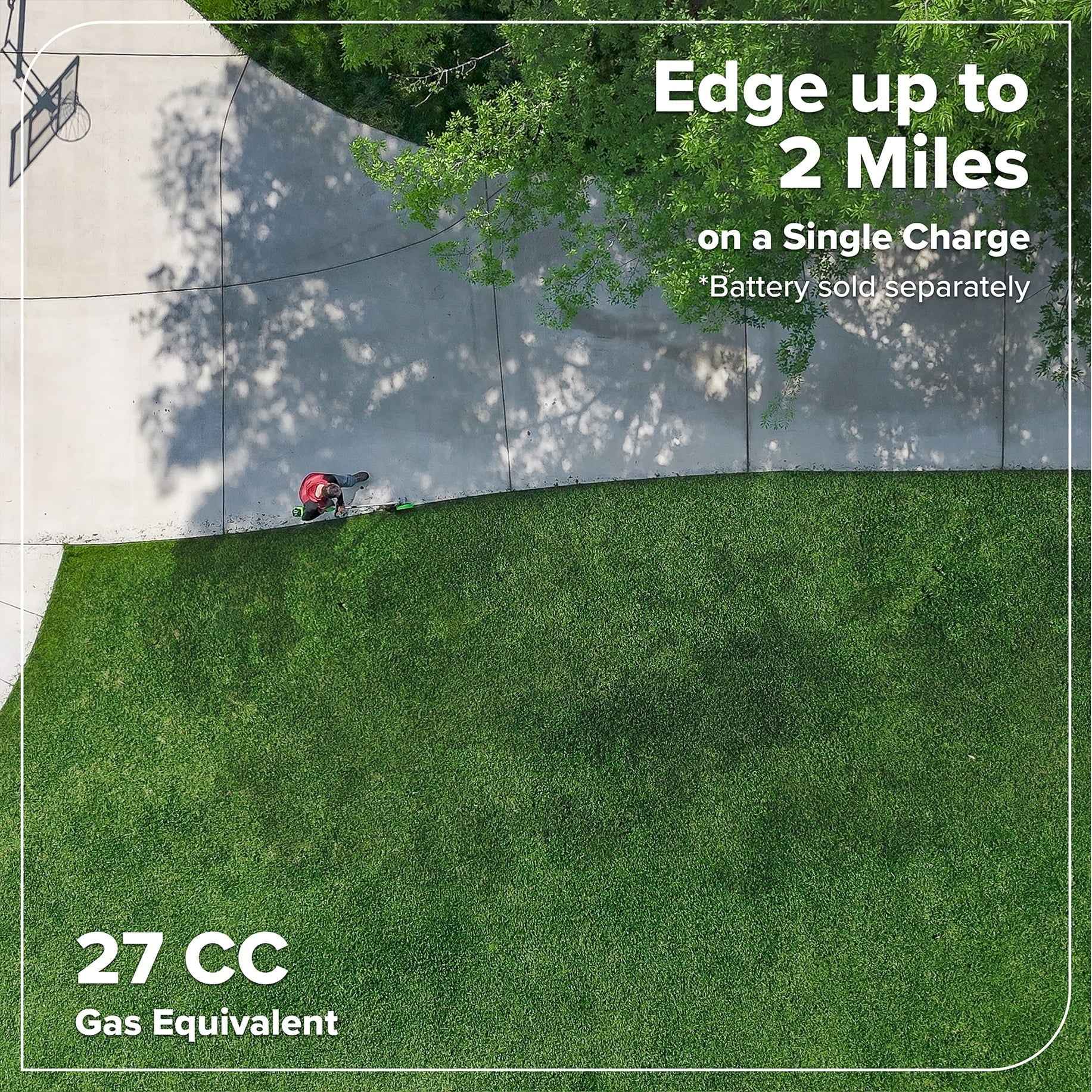 Greenworks 60V 8" Attachment Capable Edger, Tool Only, 2704002T