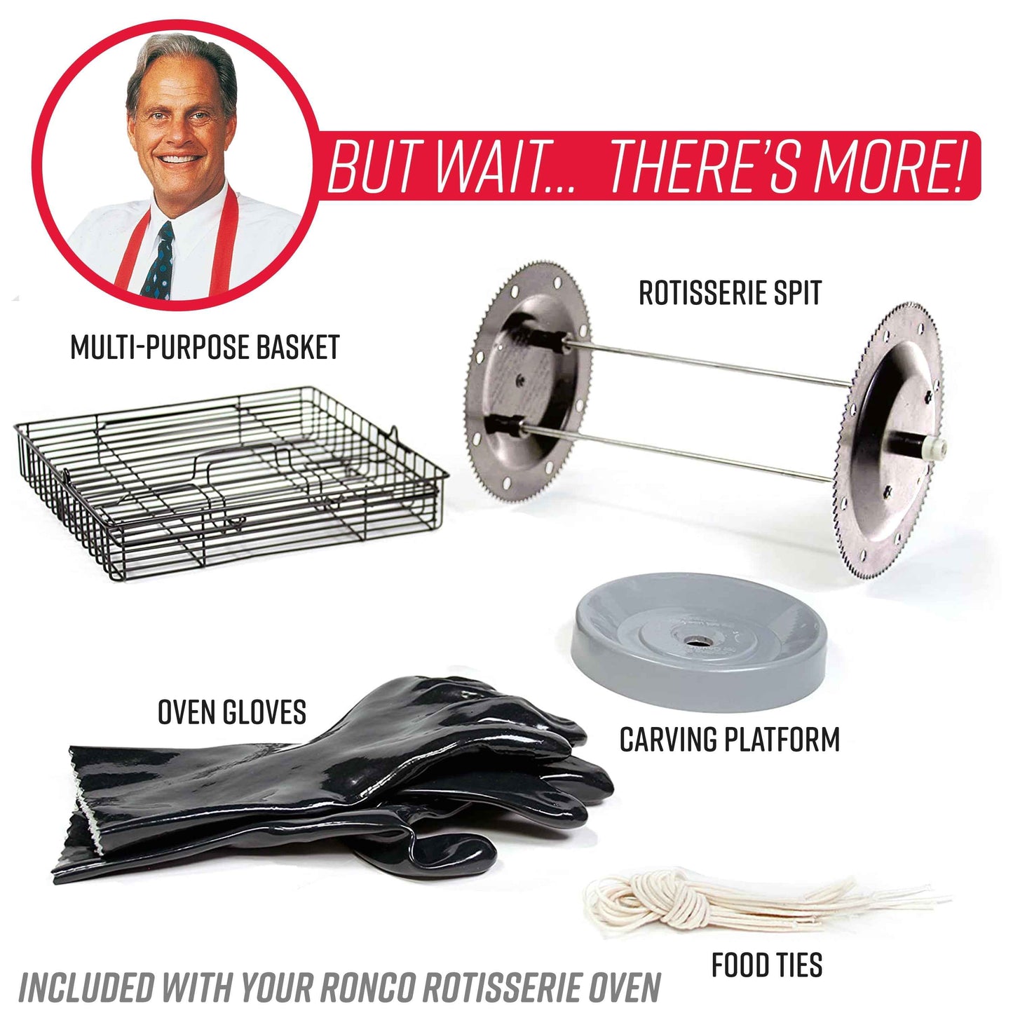 Ronco ST5500STAIN 5500 Series Rotisserie Oven, Stainless Steel