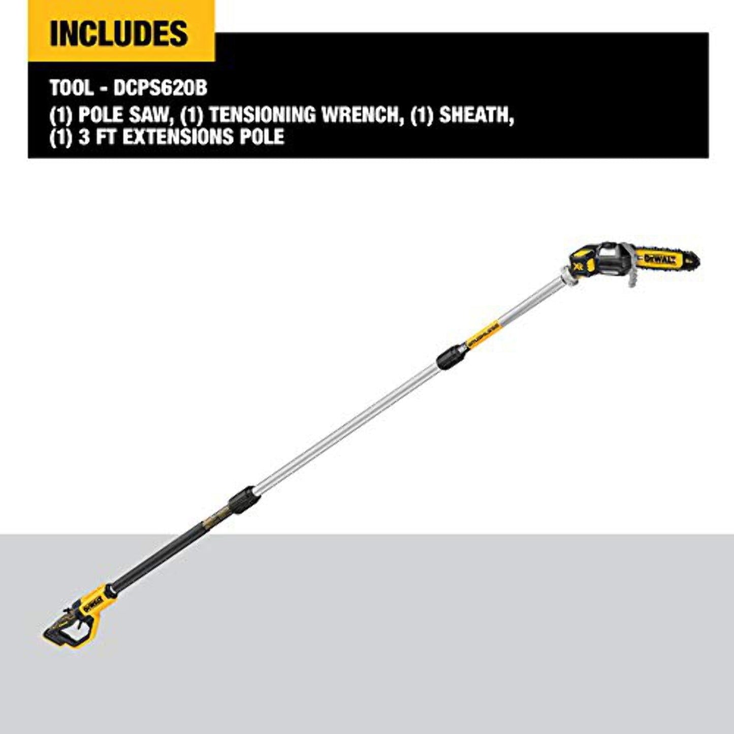 DeWalt 20V MAX XR Brushless Cordless Pole Saw (Bare Tool)