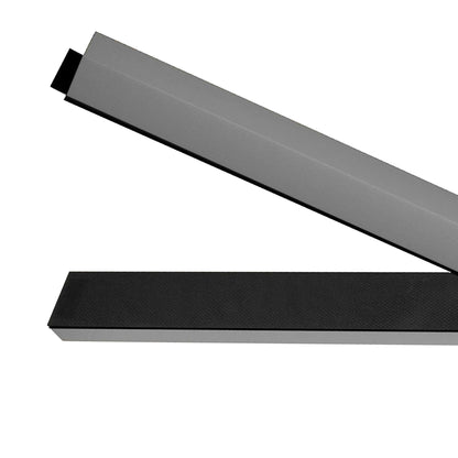 BalanceFrom 9 Foot Folding Balance Gymnastics Floor Beam with Handles, Gray