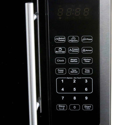 Avanti 1.5 Cubic Foot Countertop Microwave 1000W (MT115V3S) MT150V3S