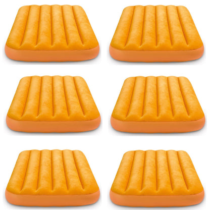 Intex Cozy Kidz Bright & Fun-Colored Inflatable Air Bed w/ Carry Bag (6 Pack)