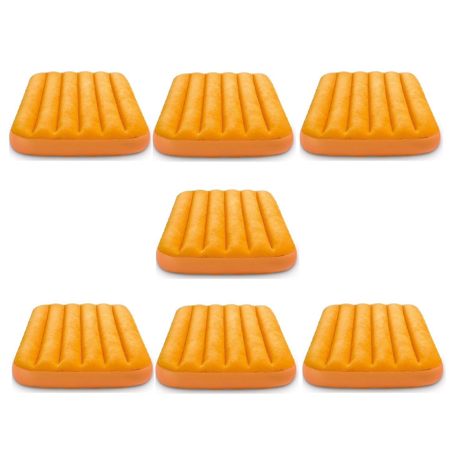 Intex Cozy Kidz Bright & Fun-Colored Inflatable Air Bed w/ Carry Bag (7 Pack)