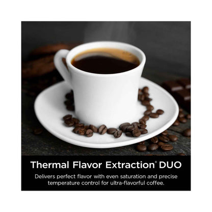 Ninja Hot & Iced Coffee Maker, Single Serve to 10 Cup Carafe, Drip, Rapid Cold Brew, CM360 Black