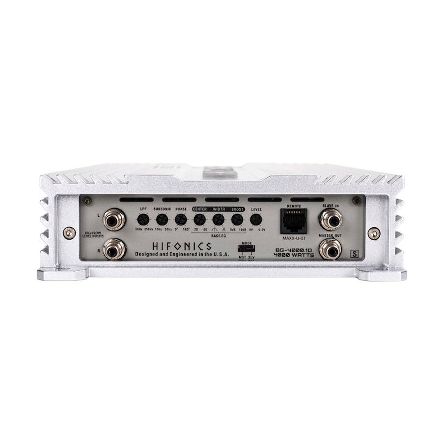 Hifonics BG-4000.1D Brutus Gamma Mono D 4000W Car Audio Subwoofer Amp, Bass Knob - Find Fresh Goods