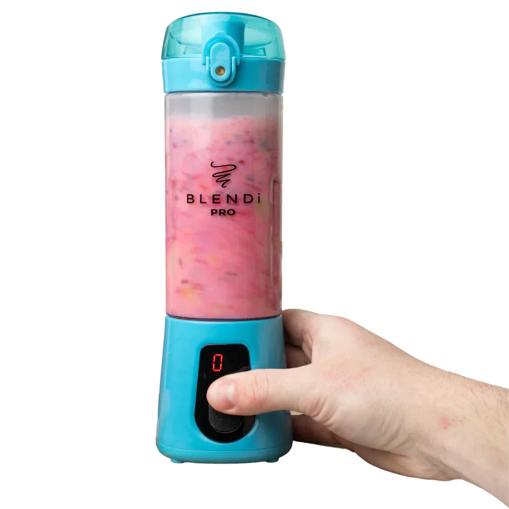 Blendi Pro+ Portable Cordless & Powerful Travel Blender – Blue – 17oz