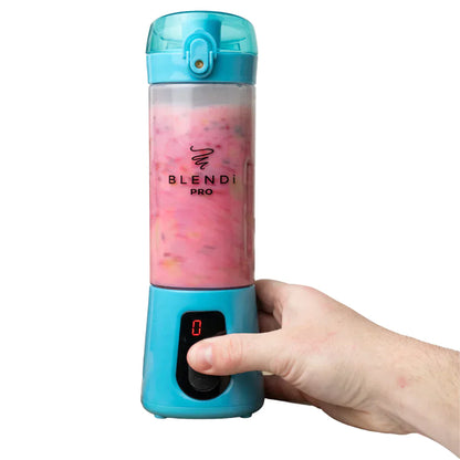 Blendi Pro+ Portable Cordless & Powerful Travel Blender – Blue – 17oz