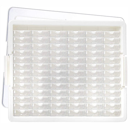 Elizabeth Ward Bead Storage Solutions 82 Piece Craft Supplies Organizer (2 Pack)