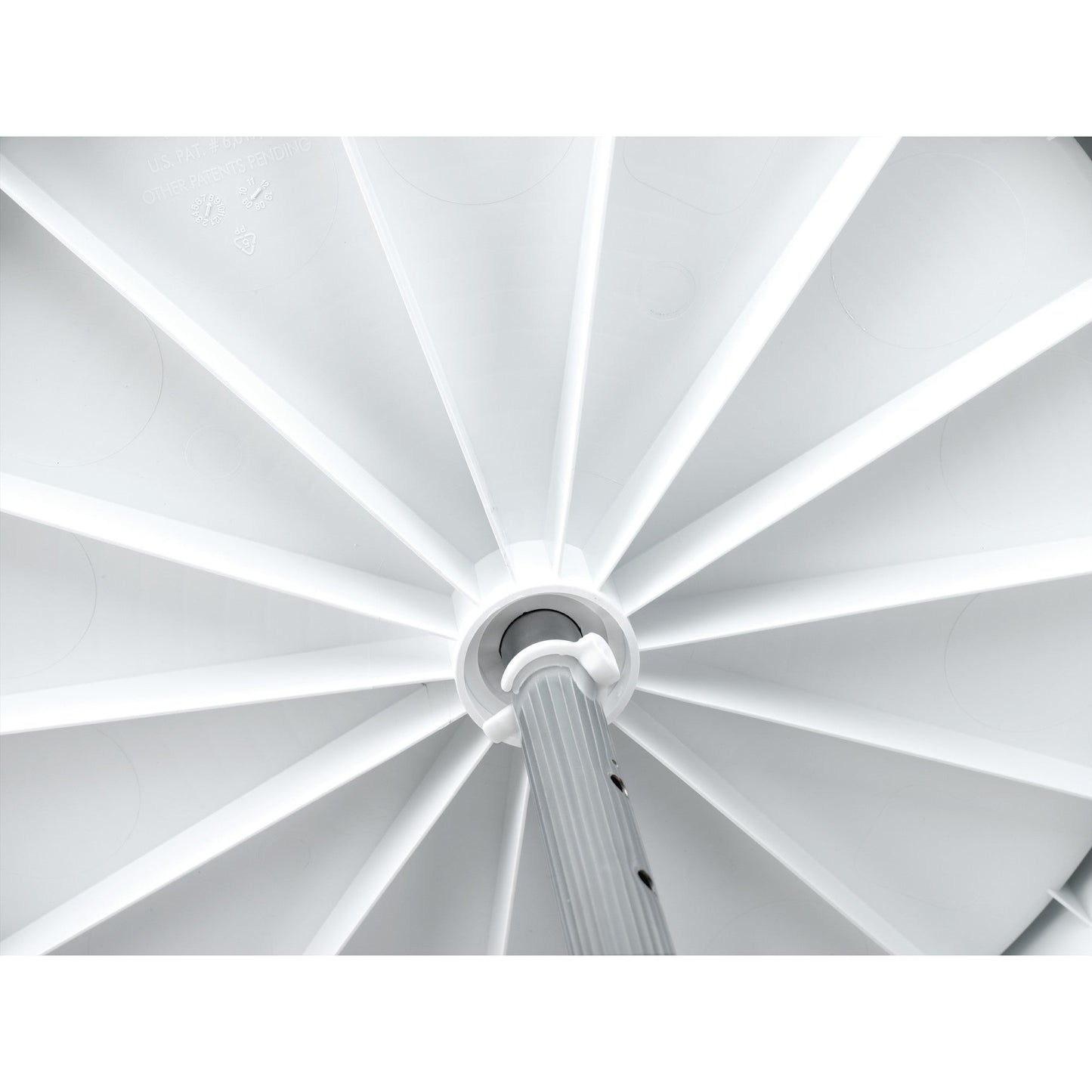 Rev-A-Shelf 18'' Lazy Susan Full-Circle Polymer Two-Shelf, White, 2062-18-11-1