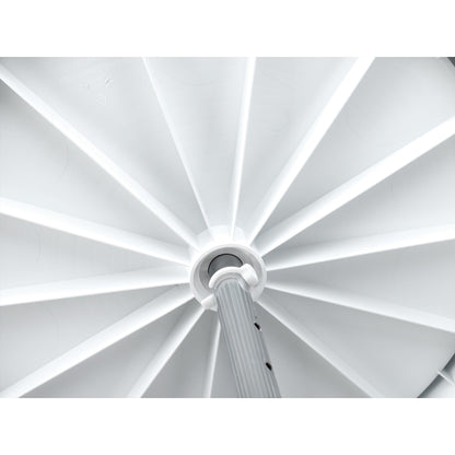 Rev-A-Shelf 18'' Lazy Susan Full-Circle Polymer Two-Shelf, White, 2062-18-11-1