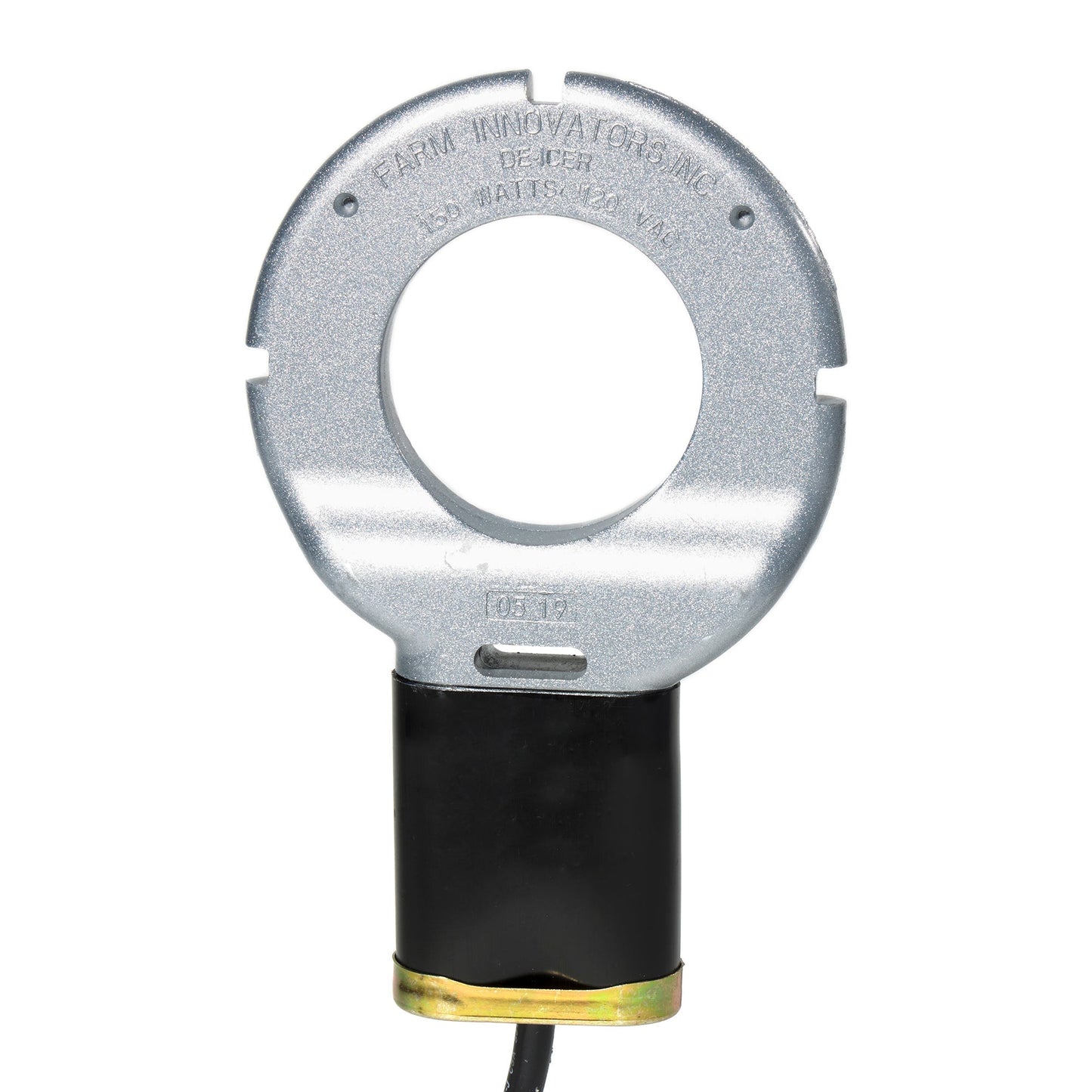 Farm Innovators 150 Watt Premium Electric Heated Bird Bath DeIcer, Cast Aluminum