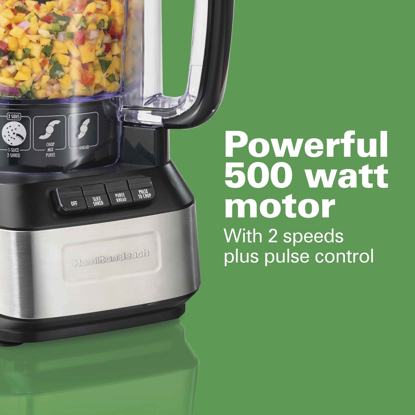 Hamilton Beach Stack & Snap Food Processor, 12 Cup Capacity, 70727G