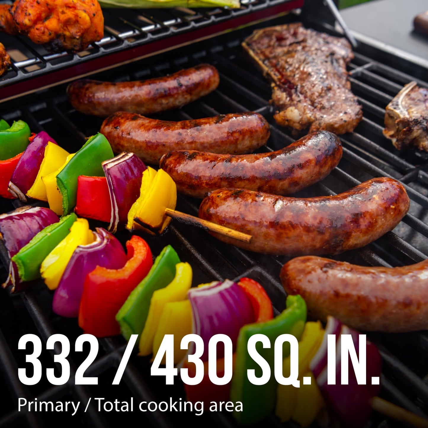 Expert Grill 3 Burner Propane Gas Grill in Red