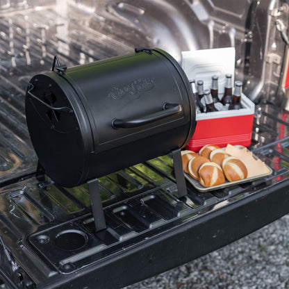 Char-Griller® Portable Pro™ Portable Charcoal Grill and Side Fire Box