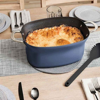 Ninja Foodi PossibleCooker PRO 8.5 Quart Multi-Cooker, 8-in 1, Slow Cooker, Dutch Oven, Steamer, Glass Lid, Nonstick, Oven Safe to 500°F, Blue